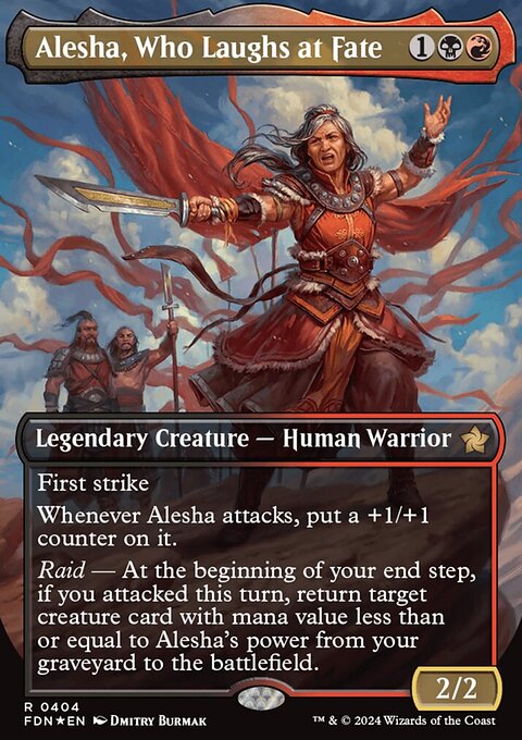 Alesha, Who Laughs at Fate